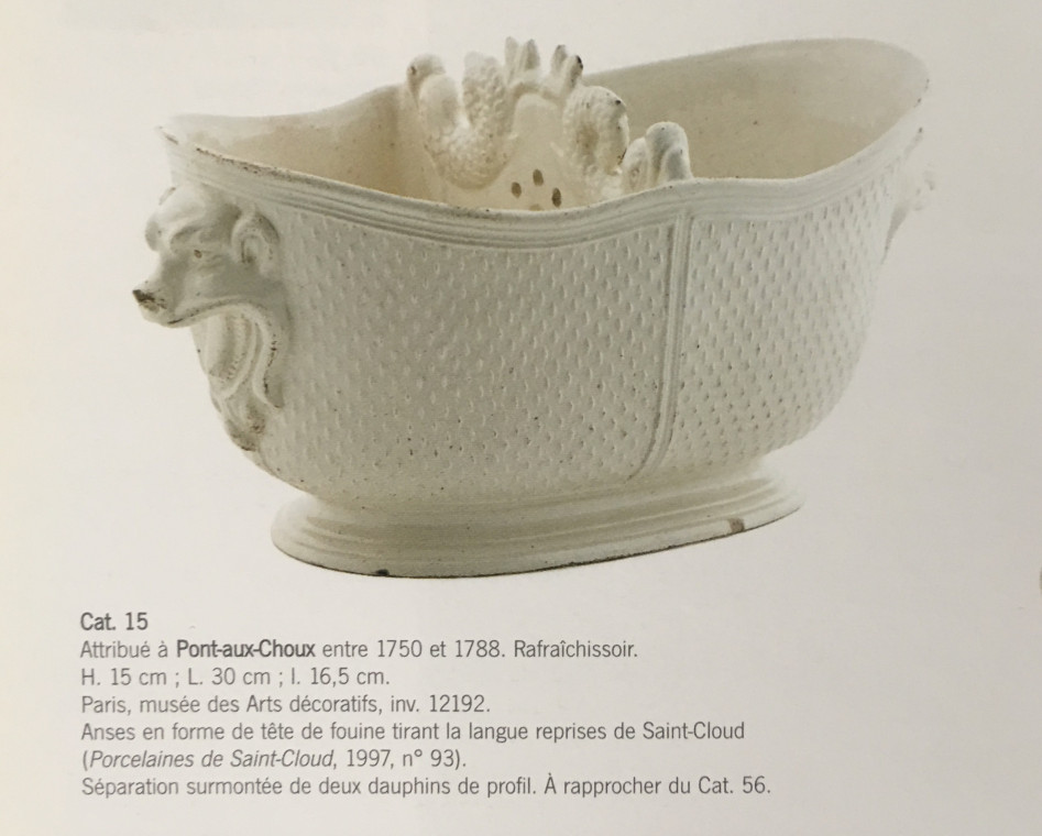 PONT-AUX-CHOUX - Liquor bucket - Eighteenth century