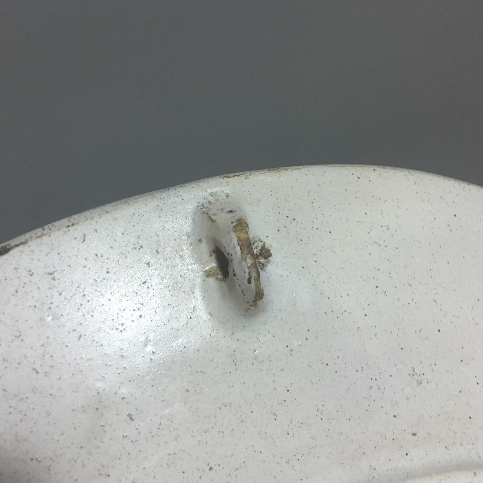 WINTERTHUR (Switzerland) Large dish with coat of arms - Dated 1678