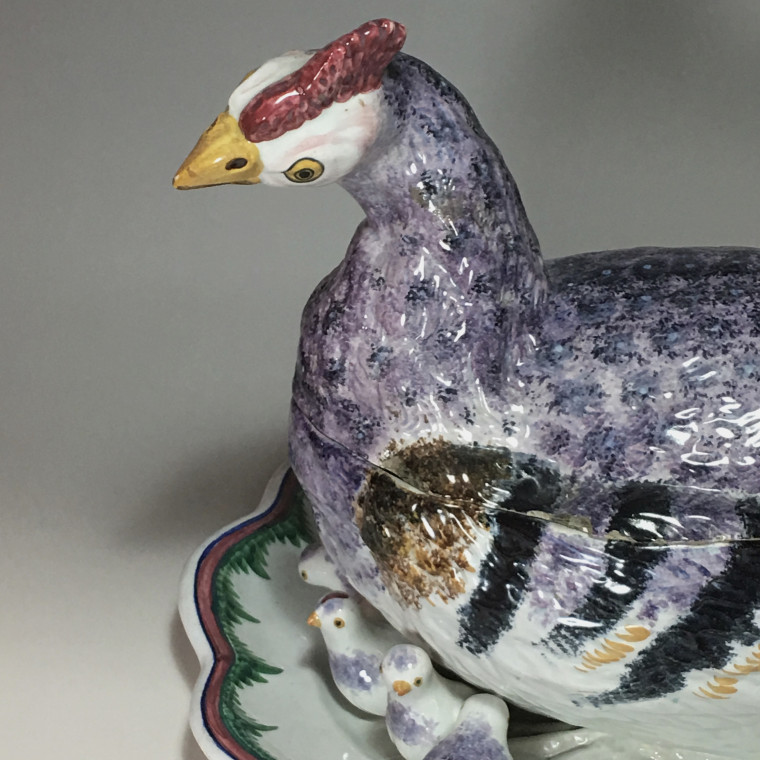 Ferrières-La-Petite - Terrine in trompe l'oeil - Around 1800