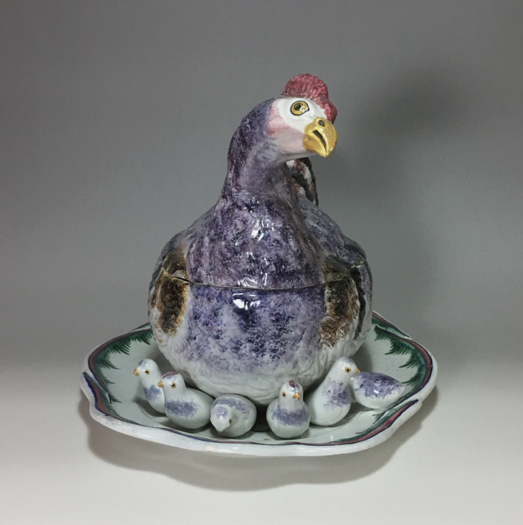 Ferrières-La-Petite - Terrine en trompe l'oeil – Vers 1800