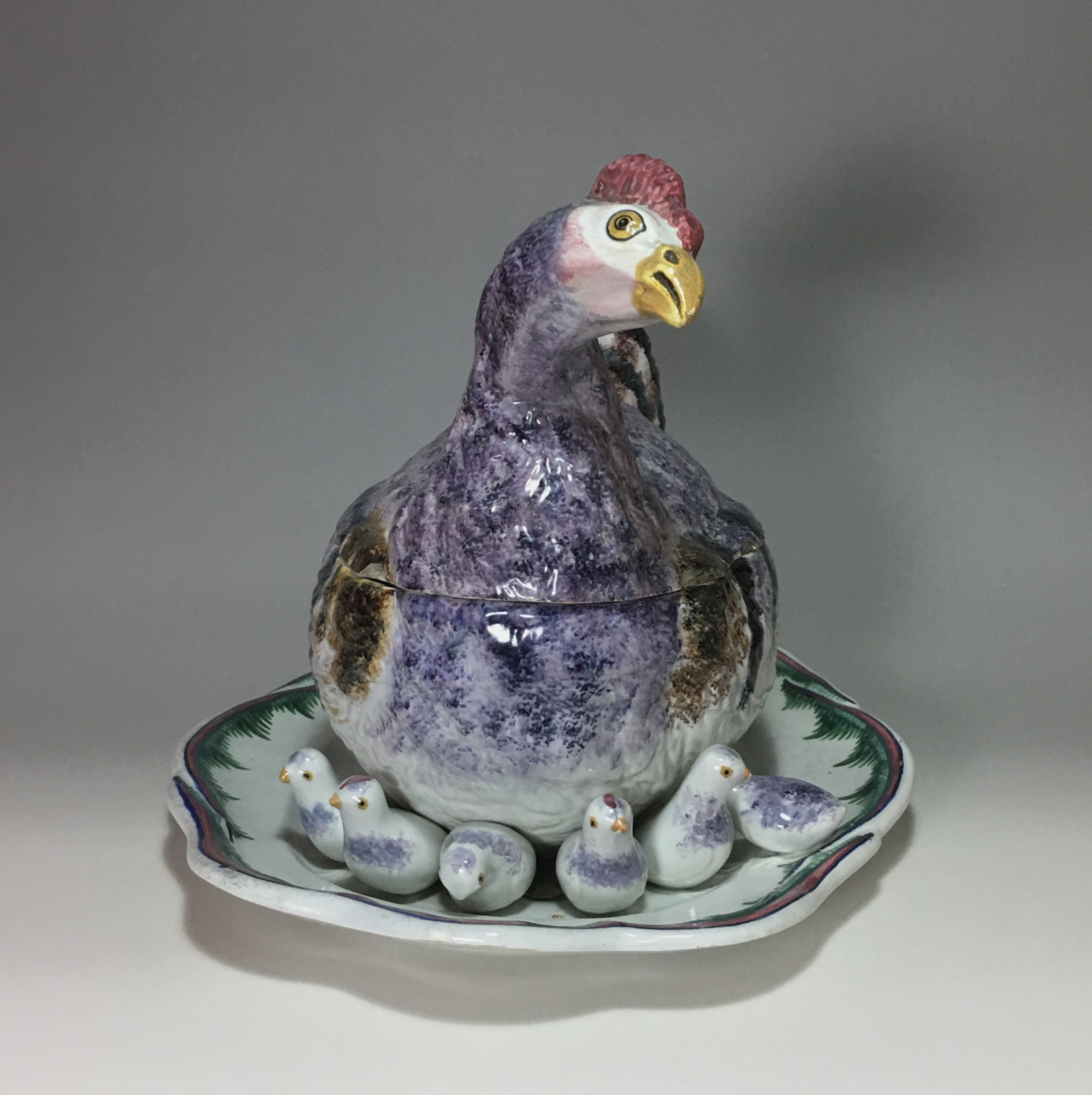 Ferrières-La-Petite - Terrine in trompe l'oeil - Around 1800