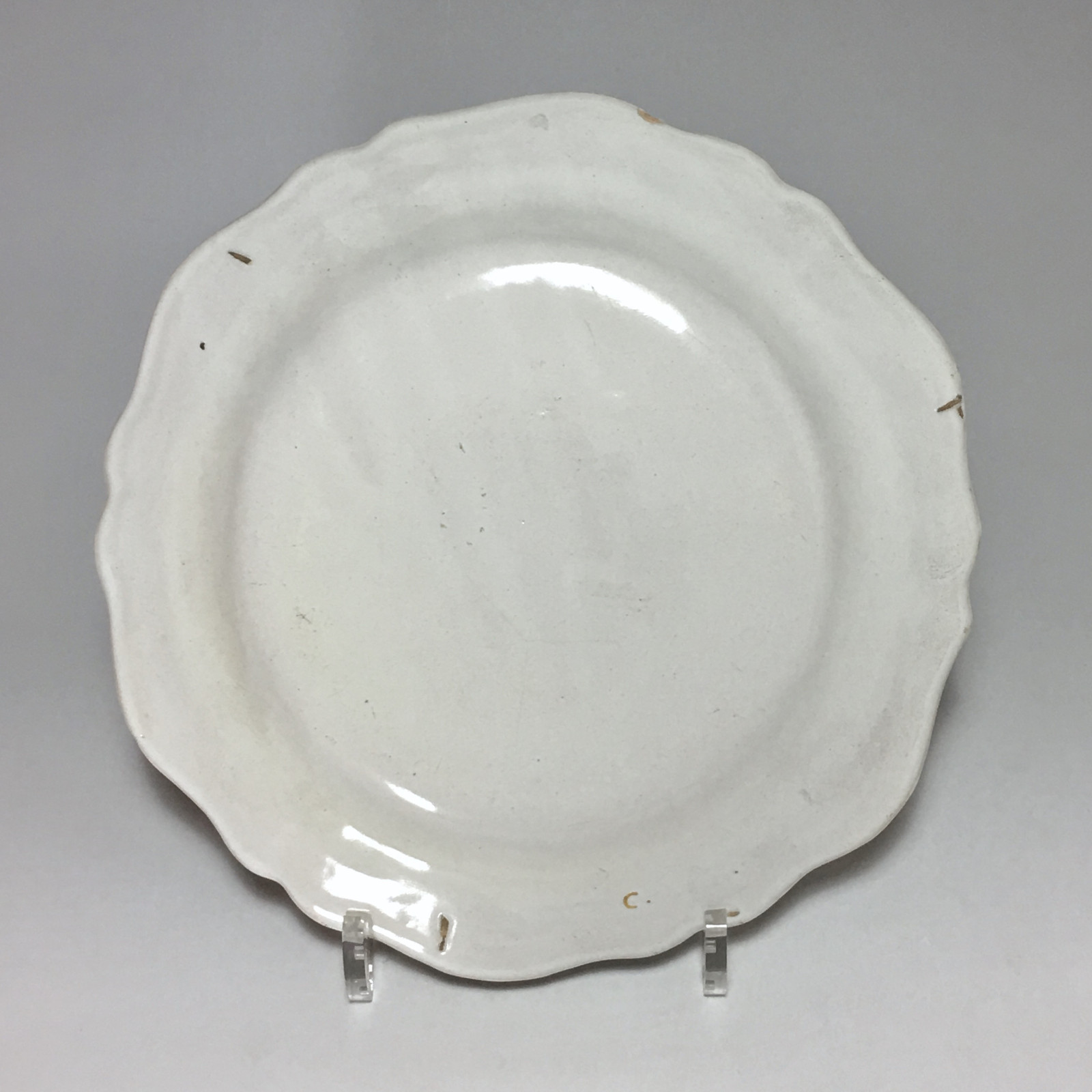 Marseille - Atelier de Fauchier - Assiette à décor d'armoiries - XVIIIe siècle