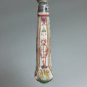 Porcelain knife from Vienna - Manufacture of Du Paquier - Eighteenth century