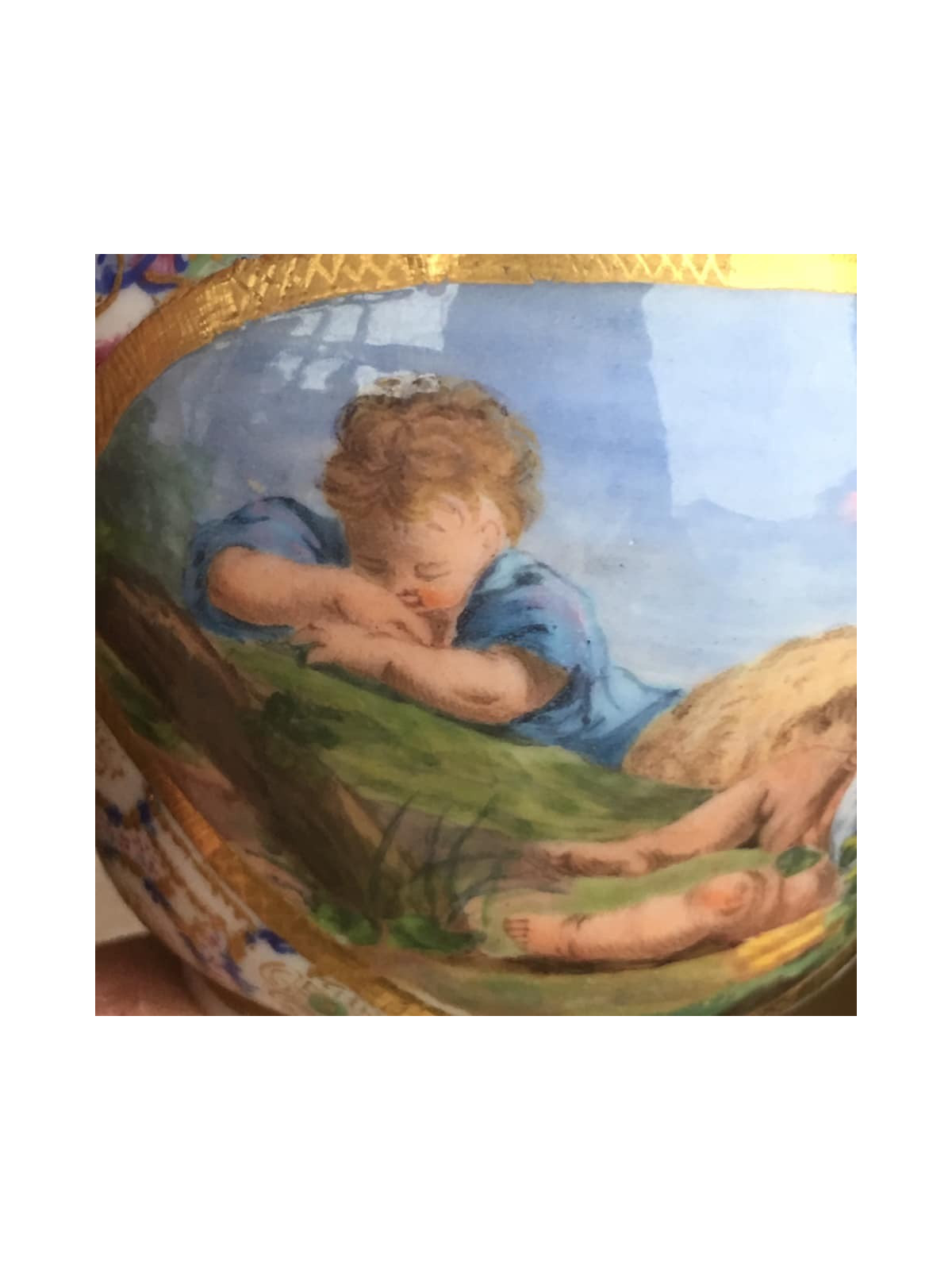 Pot à sucre Hébert en porcelaine tendre de Sèvres du XVIIIe siècle - 1766