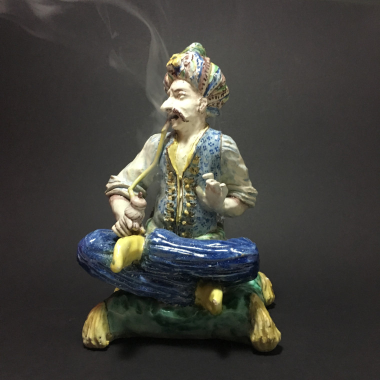 Caltagirone (Sicily) - incense burner - eighteenth century