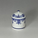Pot for makeup in soft porcelain of Mennecy - eighteenth century