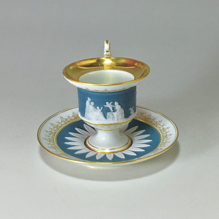 Meissen - Cup and Saucer - early nineteenth century - SOLD