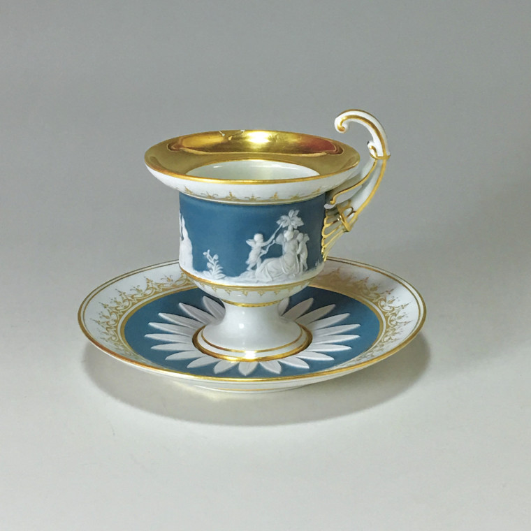 Meissen - Cup and Saucer - early nineteenth century - SOLD