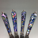 Four knives - "Millefiori" glass handles - Early eighteenth century