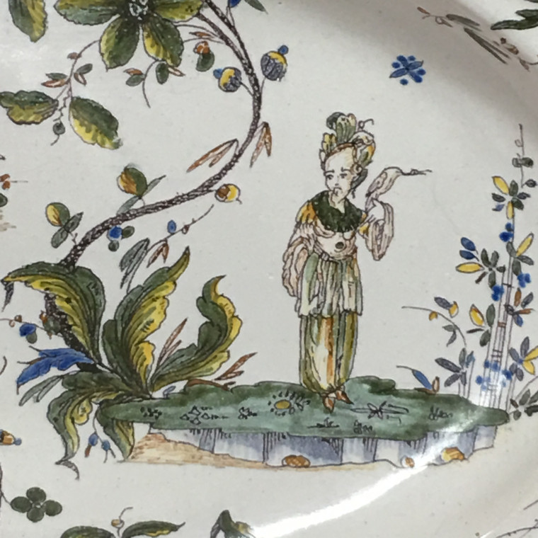Milan - Grand Chinese dish - Eighteenth Century