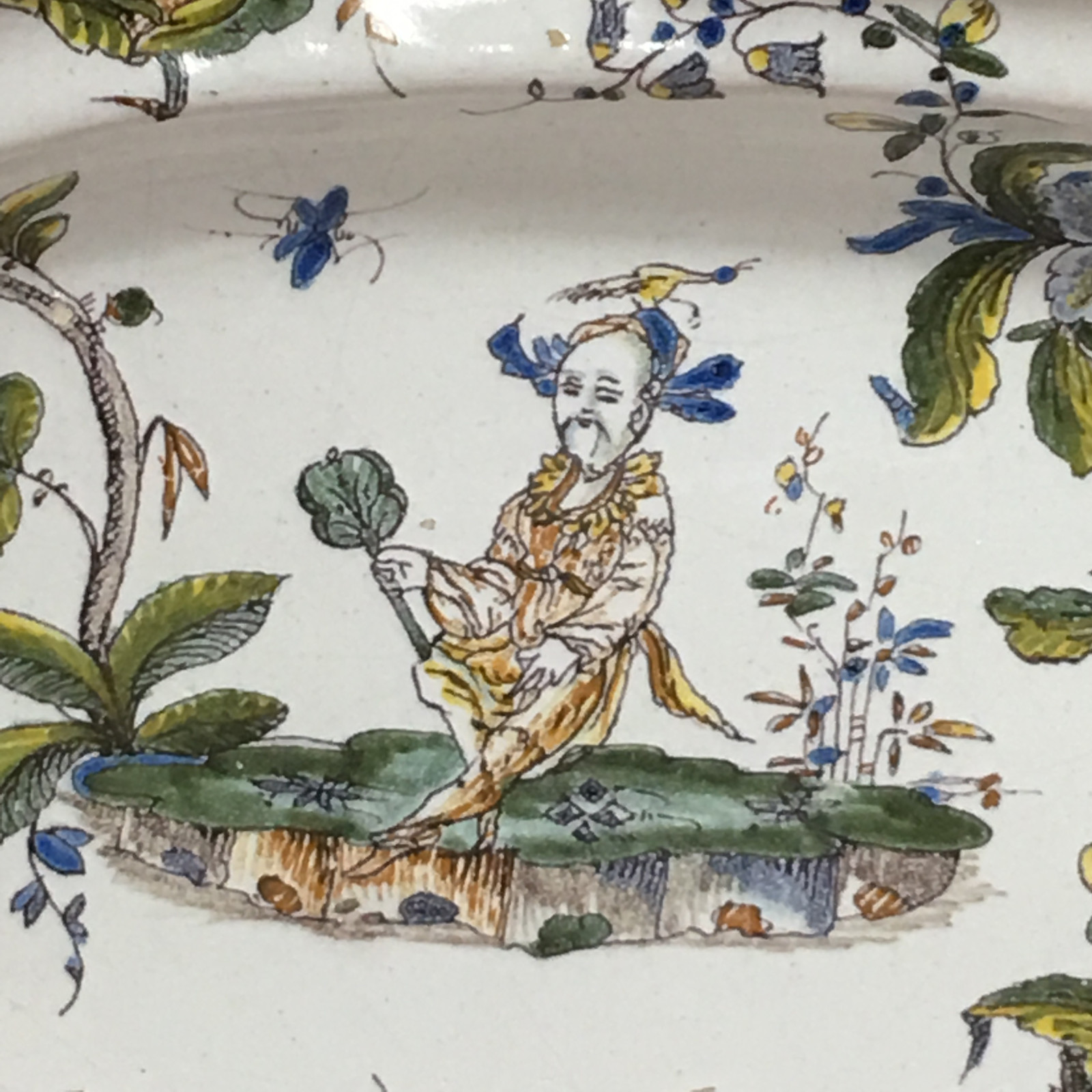 Milan - Grand Chinese dish - Eighteenth Century