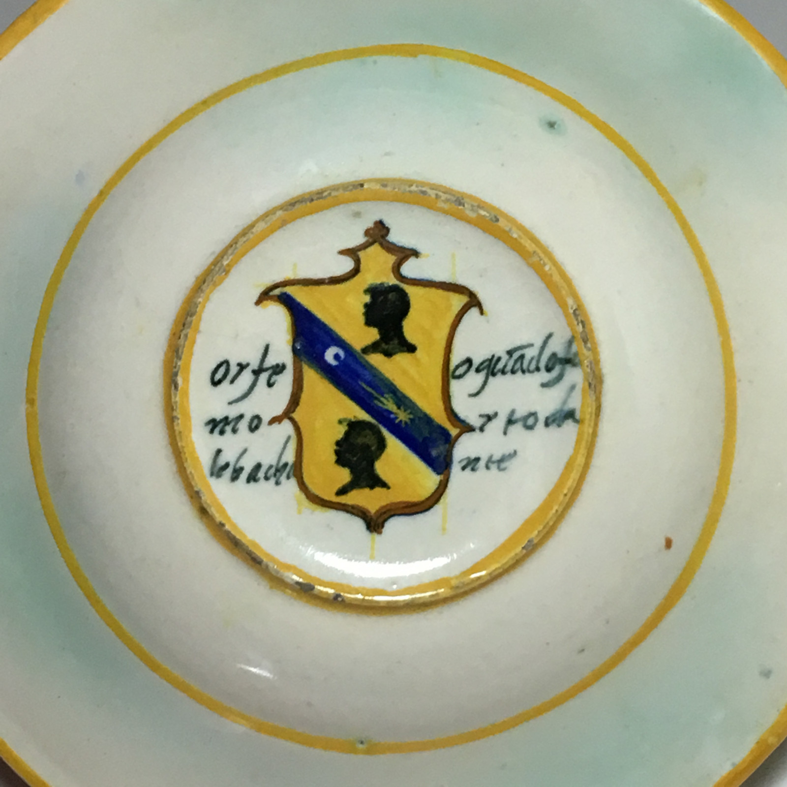 Urbino majolica dish "Orpheus and the Bacchae" School of Xanto - circa 1540