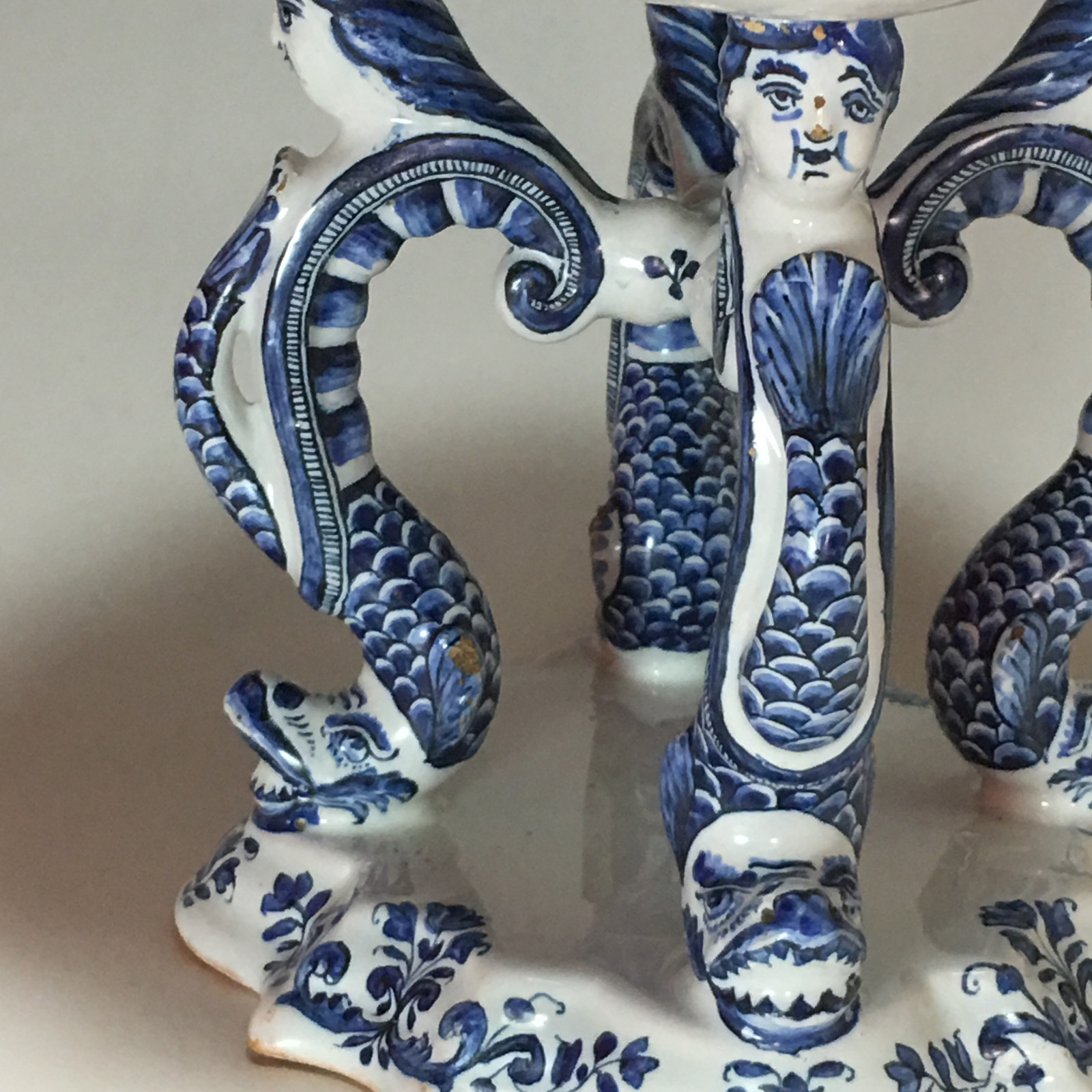 SURTOUT EARTHENWARE STRASBOURG - CIRCA 1730