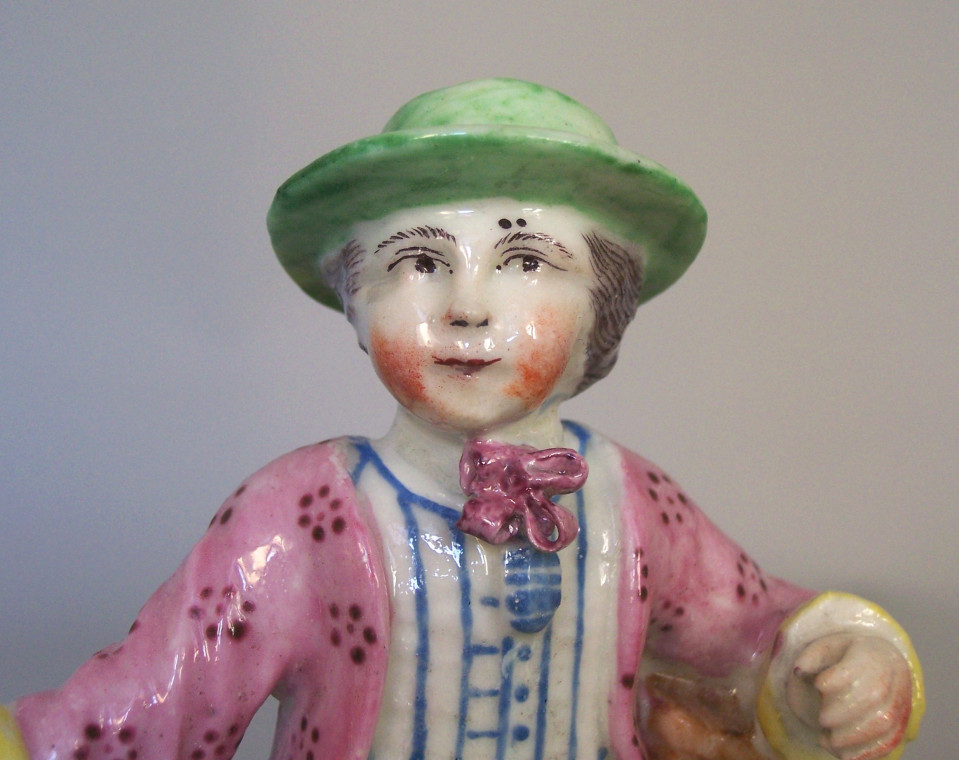 Mennecy - Paire de statuettes - XVIIIe Siècle