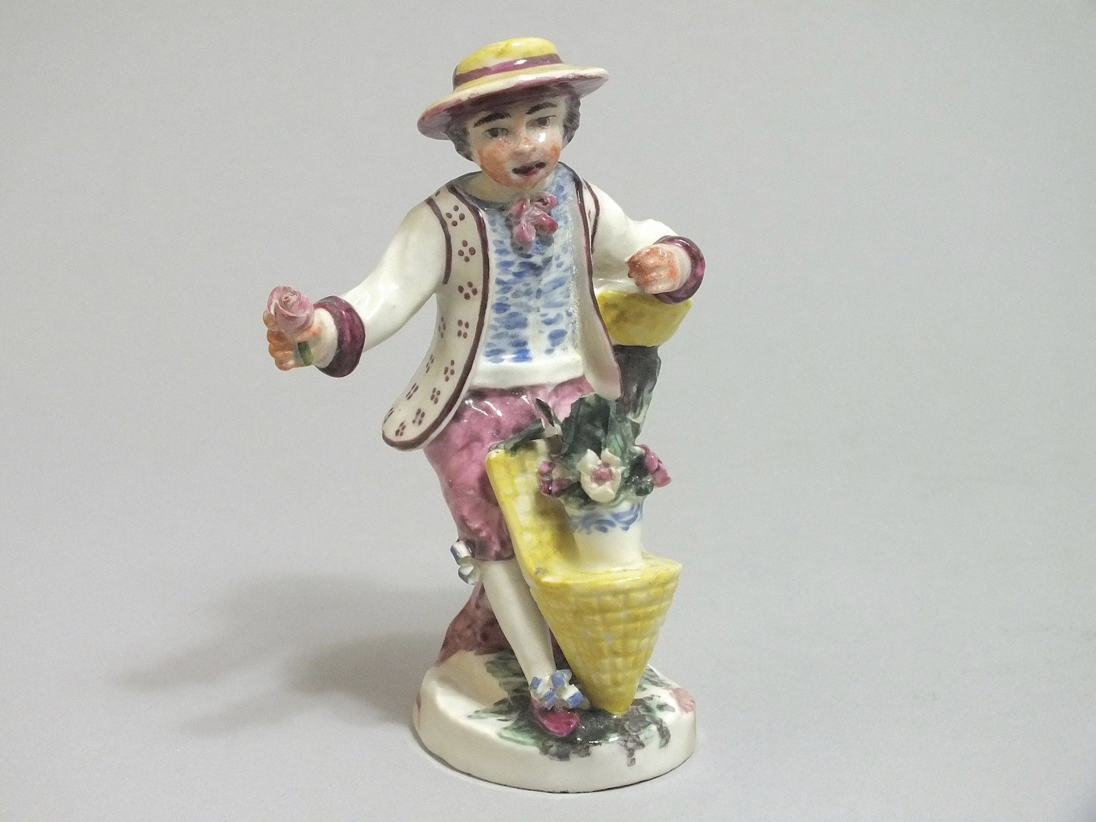 Mennecy - Paire de statuettes - XVIIIe Siècle