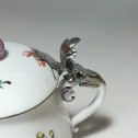 Moutardier couvert en porcelaine de Höchst - Vers 1750 - 1763