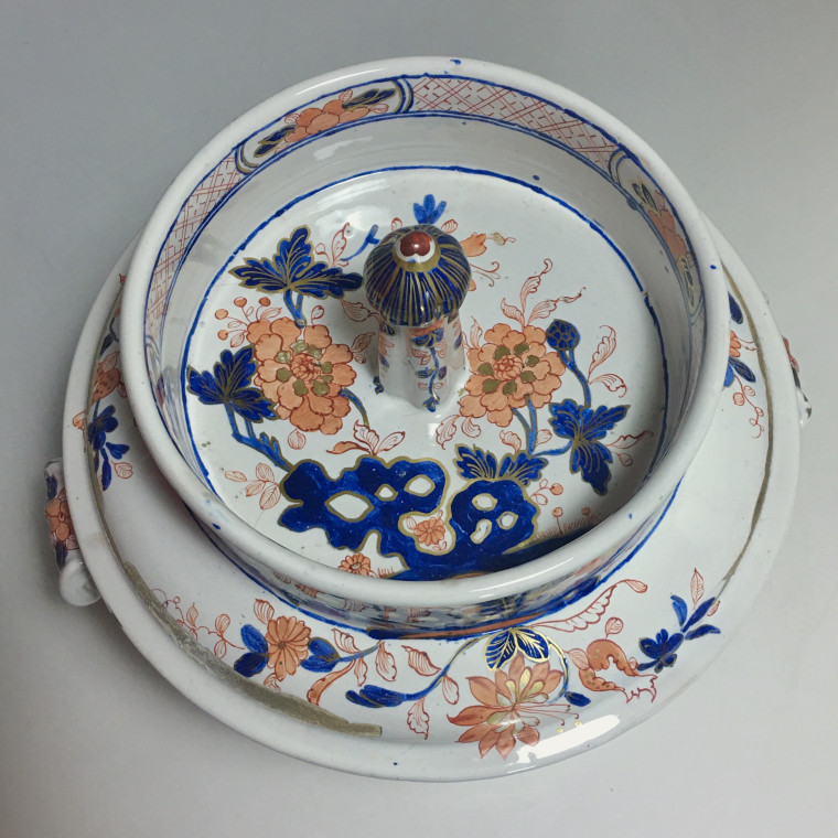 Pair of earthenware coolers from Milan - Pasquale Rubati factory - Eighteenth century