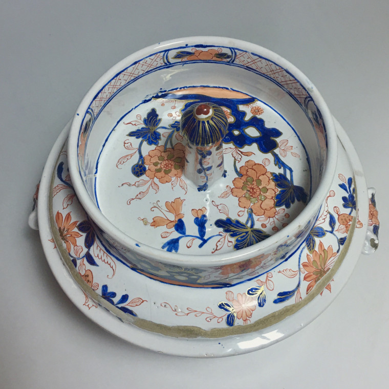 Pair of earthenware coolers from Milan - Pasquale Rubati factory - Eighteenth century