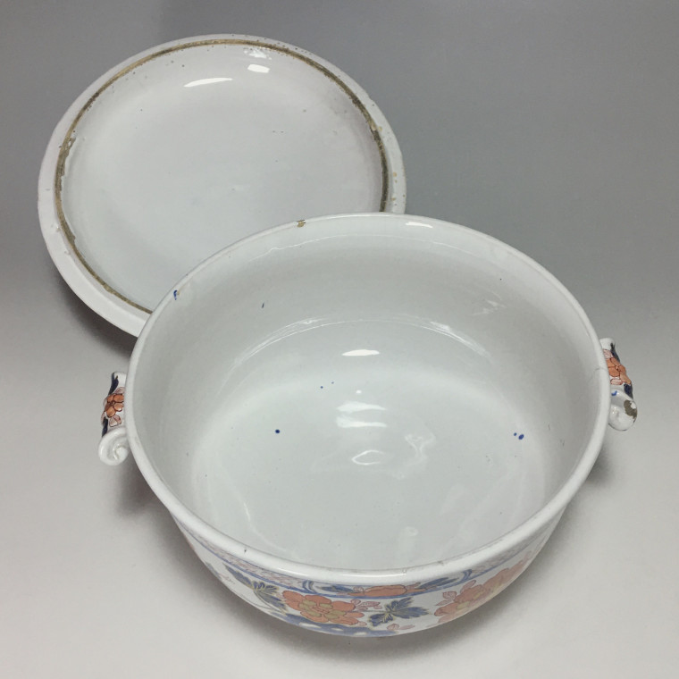 Pair of earthenware coolers from Milan - Pasquale Rubati factory - Eighteenth century