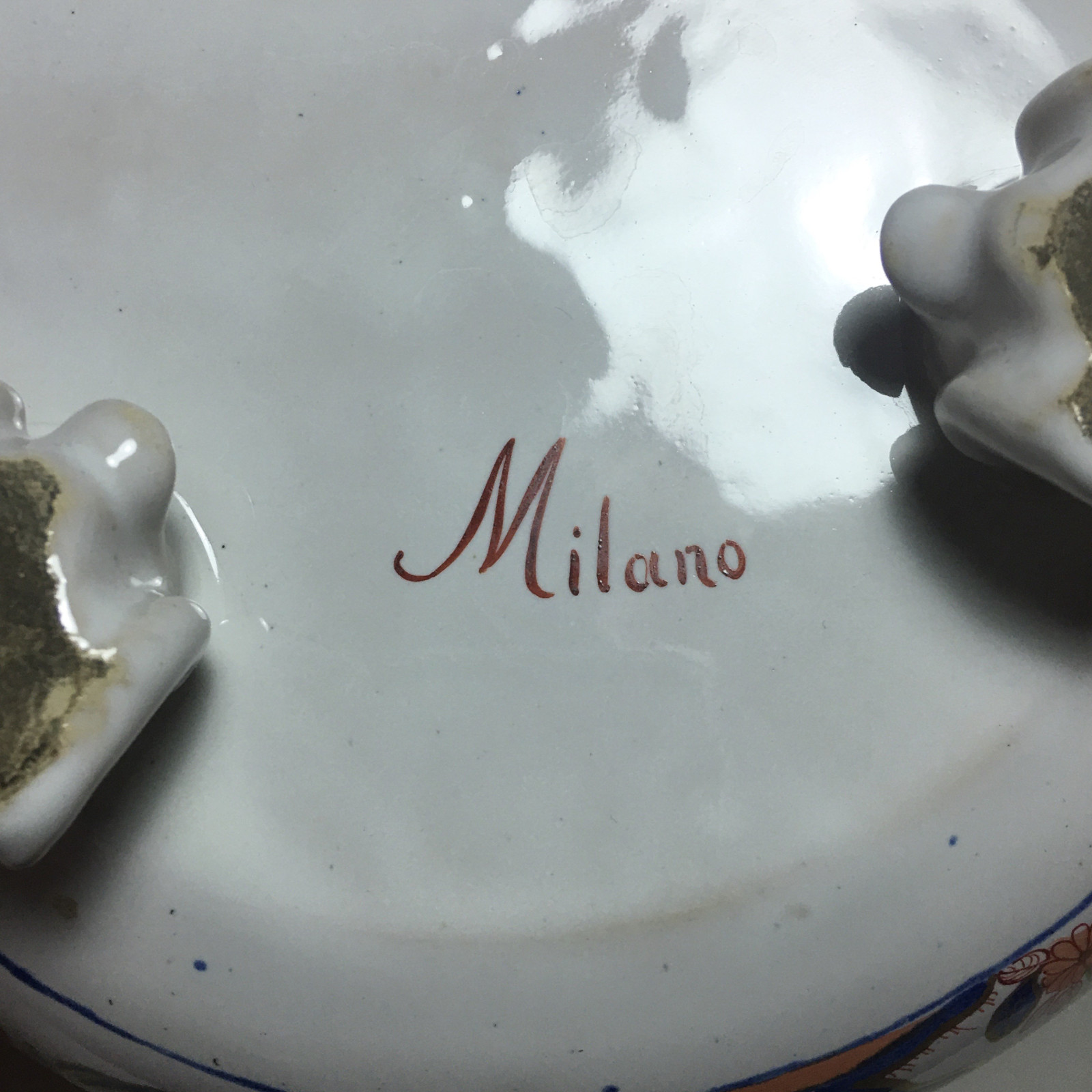 Pair of earthenware coolers from Milan - Pasquale Rubati factory - Eighteenth century