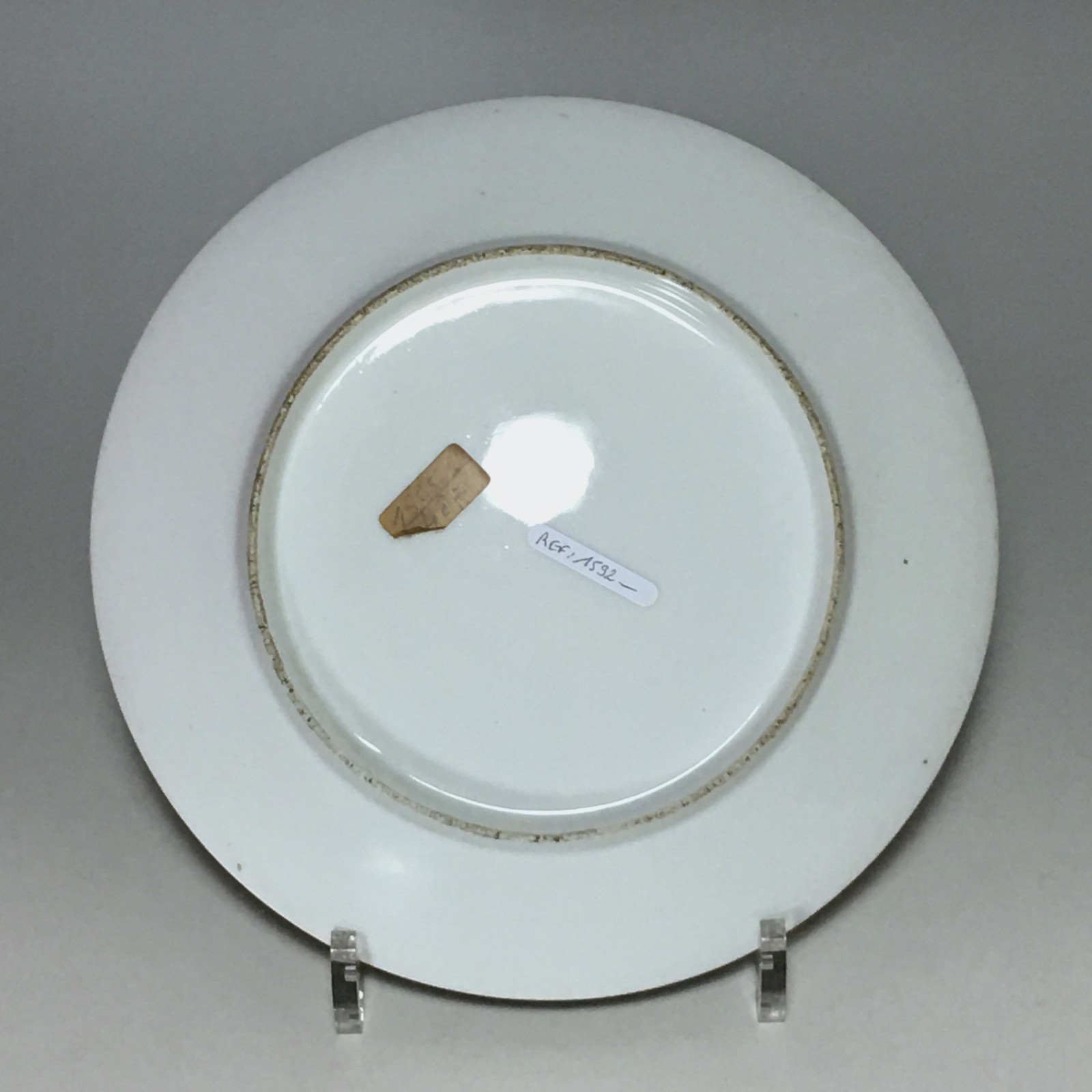 Paris - Three plates with animal decoration - first third of the nineteenth century