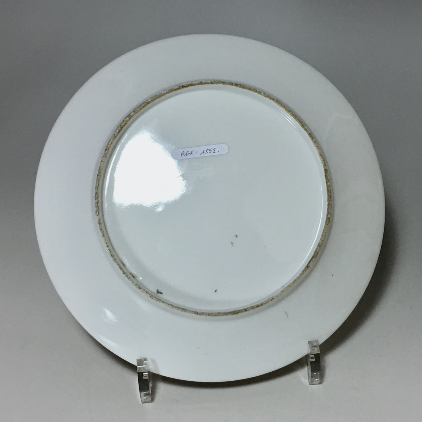 Paris - Three plates with animal decoration - first third of the nineteenth century