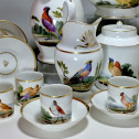 Paris - Tea and Coffee Service with Bird Decor - Empire Period