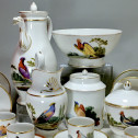 Paris - Tea and Coffee Service with Bird Decor - Empire Period