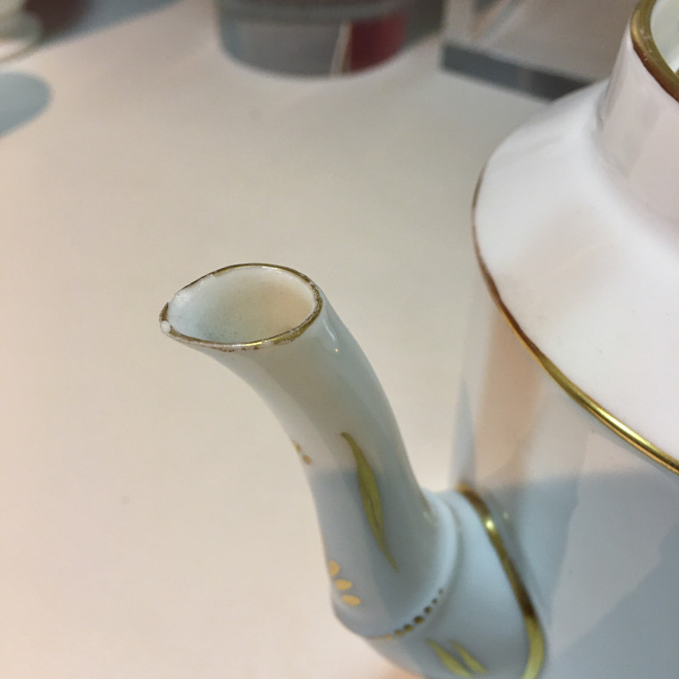 Paris - Service à thé et café à décor doiseaux - Époque empire