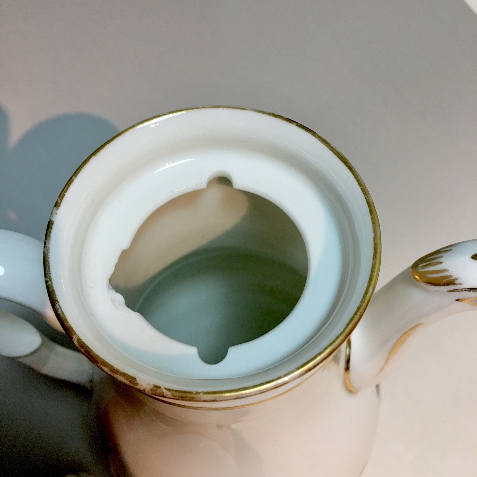 Paris - Tea and Coffee Service with Bird Decor - Empire Period