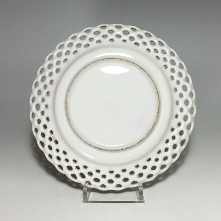 Niderviller - Assiette en camaïeu rose - XVIIIe siècle