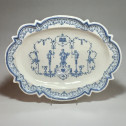 Lyon - Dish with Berain - eighteenth century