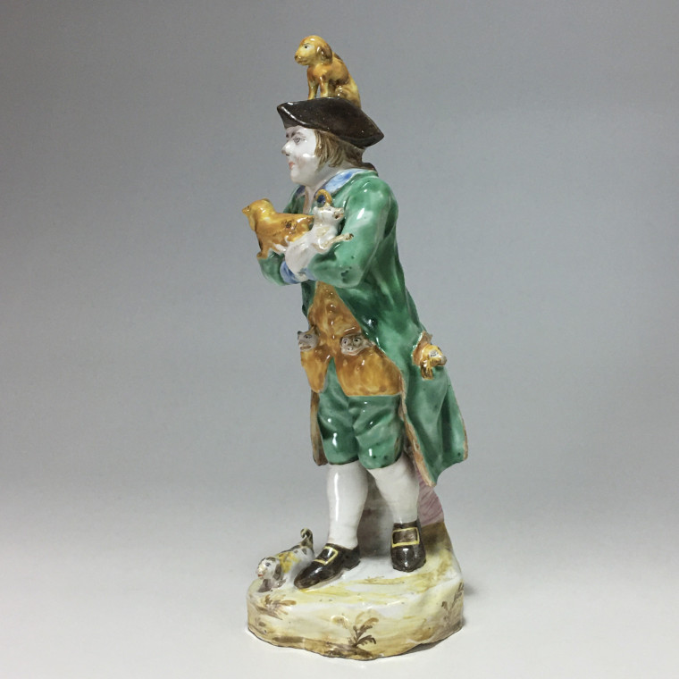 Sceaux - Rare earthenware statuette - eighteenth century