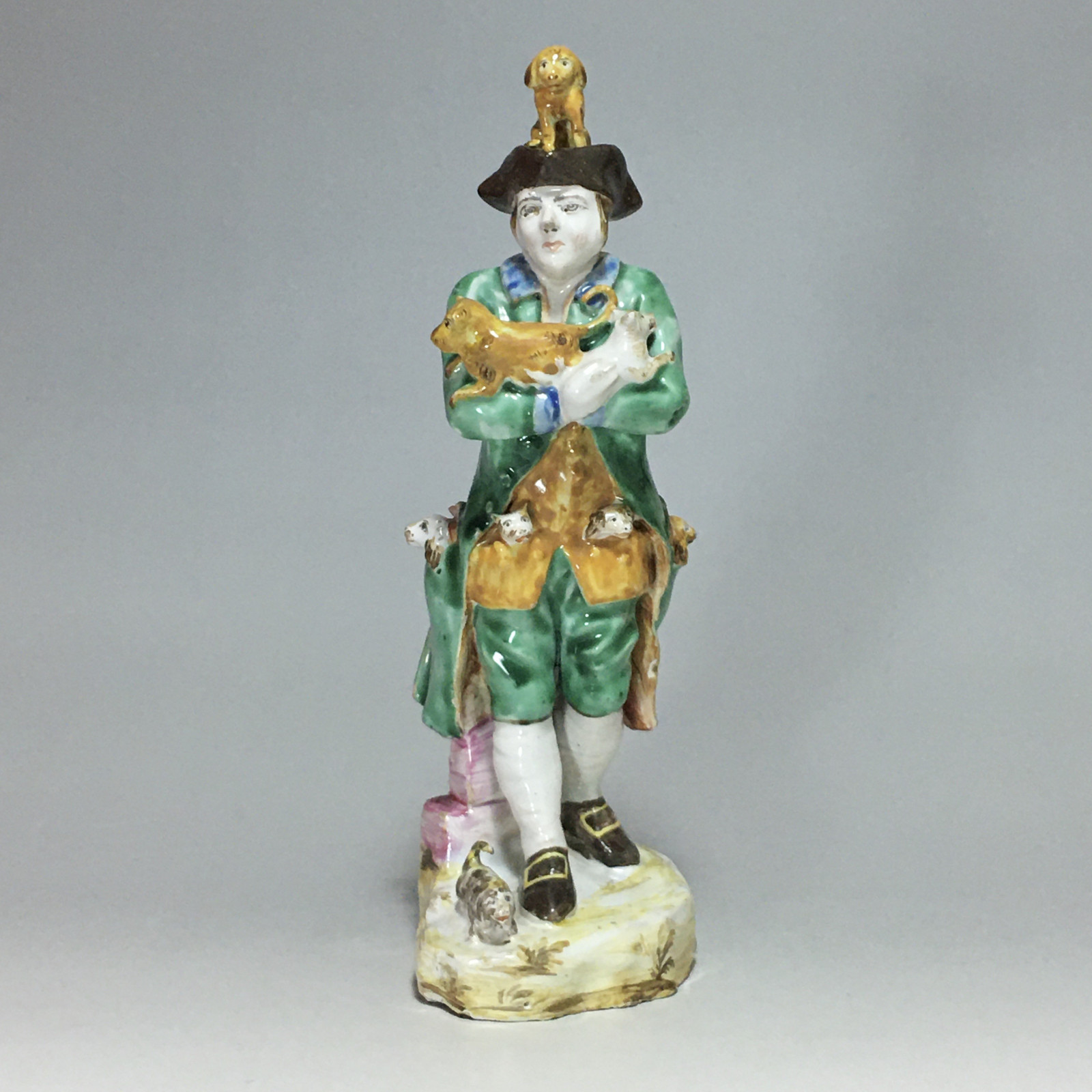 Sceaux - Rare earthenware statuette - eighteenth century