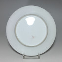 Paris - Porcelain plate (rue du petit carousel) Manufacture of the comte d'artois - Eighteenth century (1)