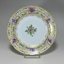 Paris – Assiette en porcelaine, Manufacture du Petit Carousel (3) – XVIIIe siècle