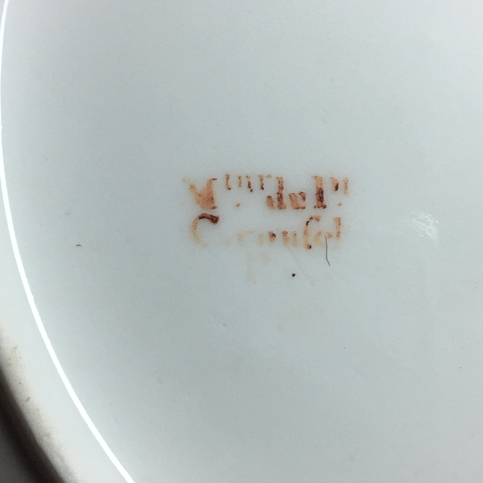 Paris – Assiette en porcelaine, Manufacture du Petit Carousel (3) – XVIIIe siècle