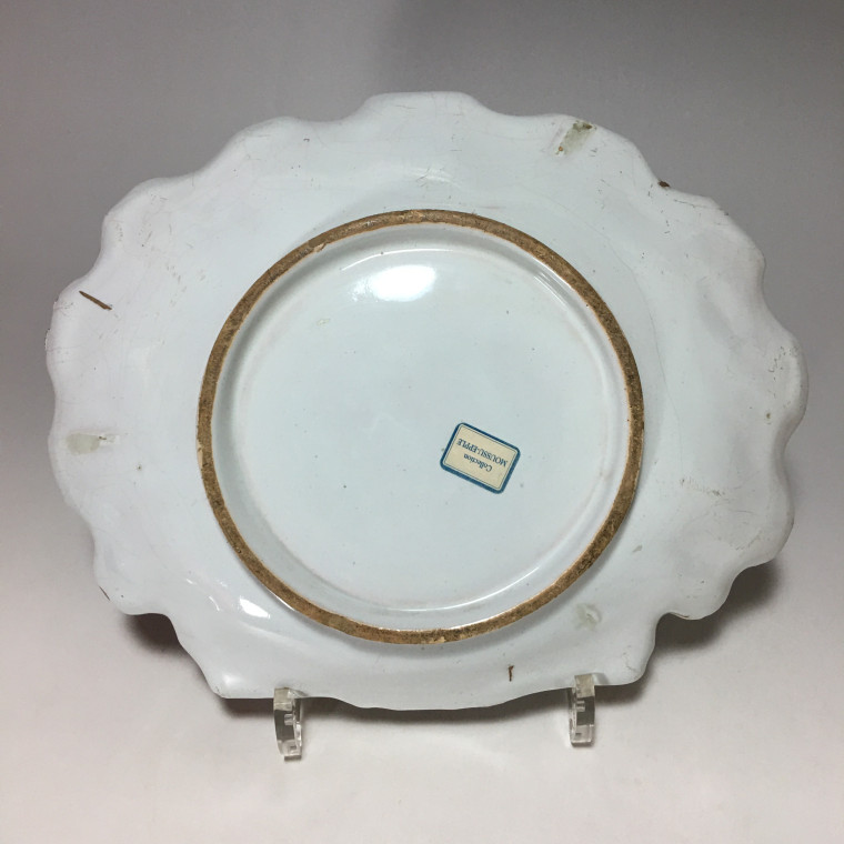 Meillonnas - Pair of shells, Painted in fine quality - Eighteenth century