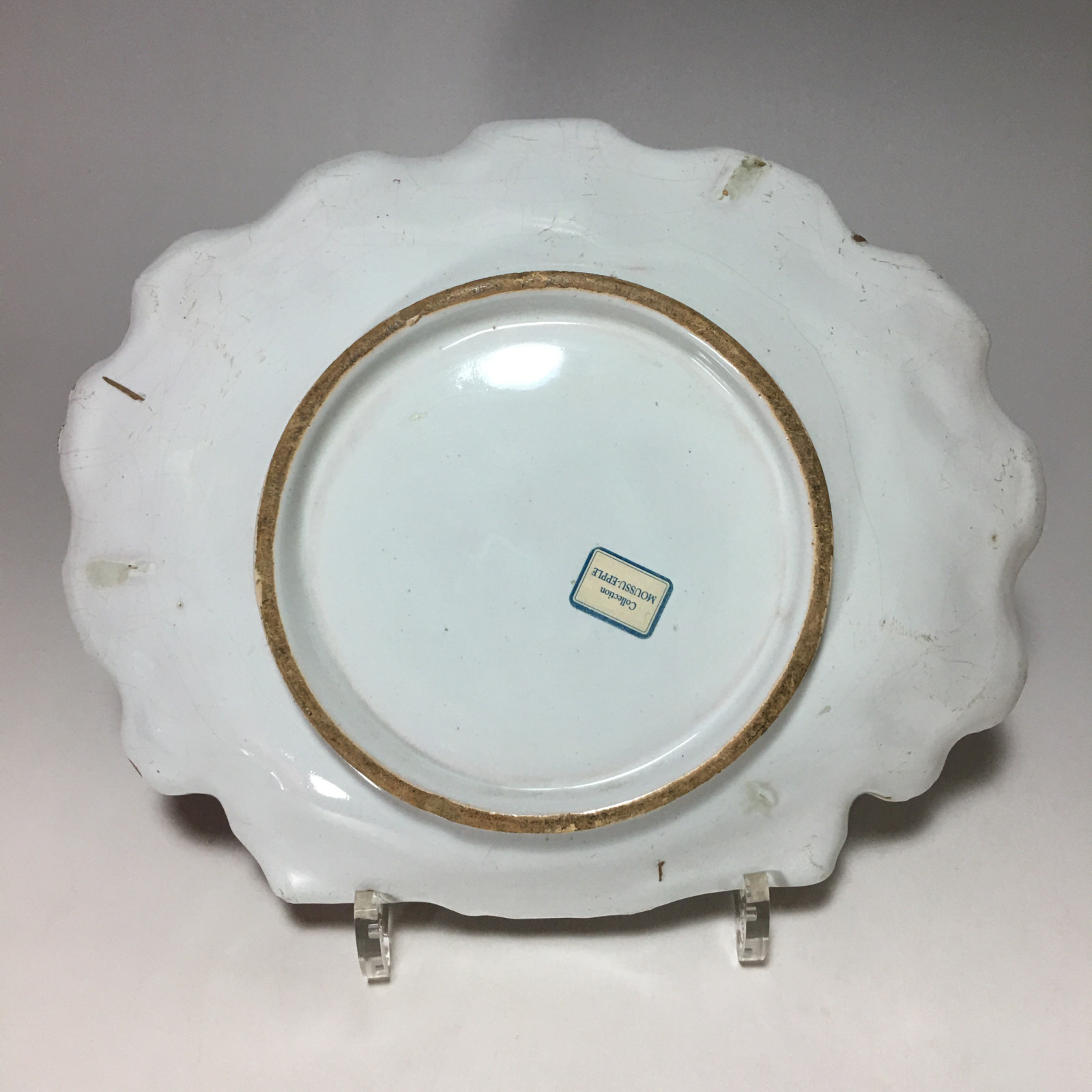 Meillonnas - Pair of shells, Painted in fine quality - Eighteenth century