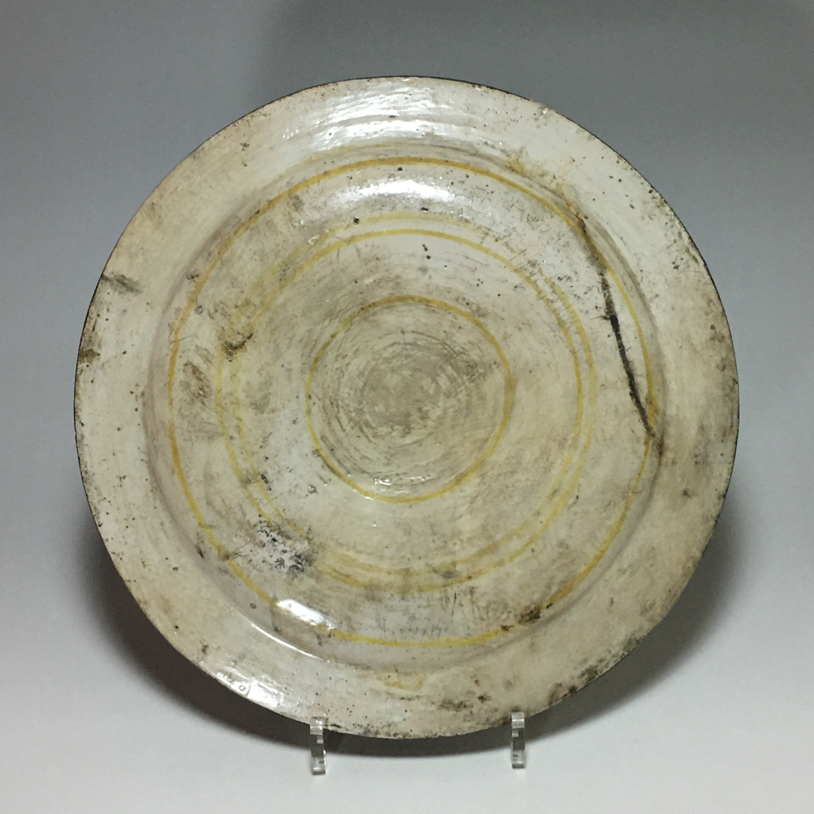 Plat en Majolique de Deruta à lustre métallique – vers 1530