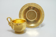 Paris - Tasse en forme de cygne - Époque Empire