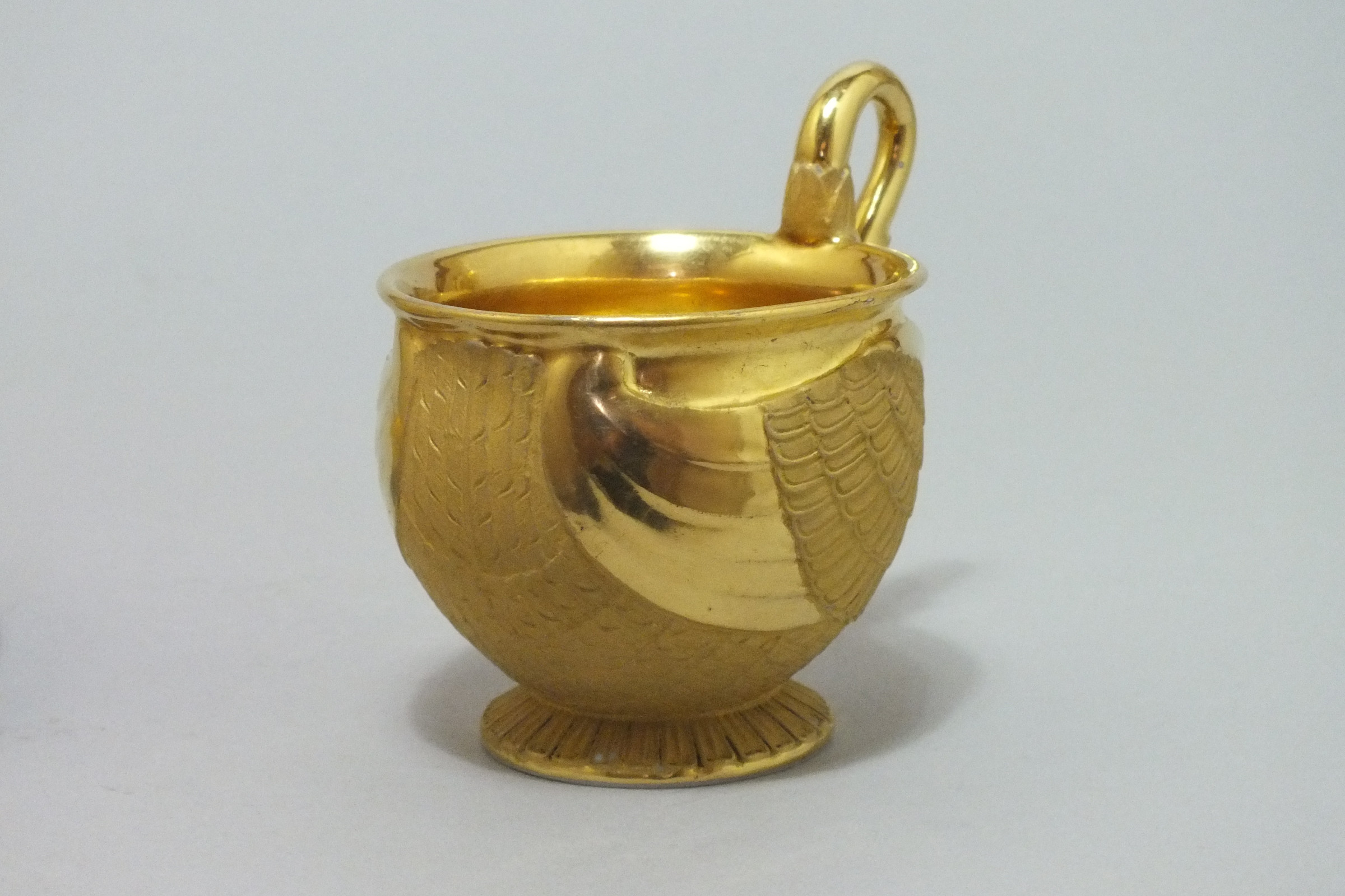 Paris - Tasse en forme de cygne - Époque Empire