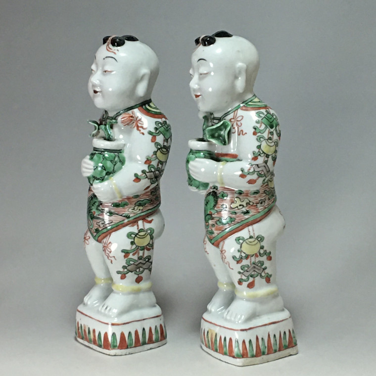 Chine - Paire de “Hoho“ - Époque Kangxi (1662 - 1722)