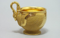 Paris - Tasse en forme de cygne - Époque Empire