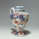 China Mustard pot with decoration called “Imari“ - Kangxi period (1662-1722)