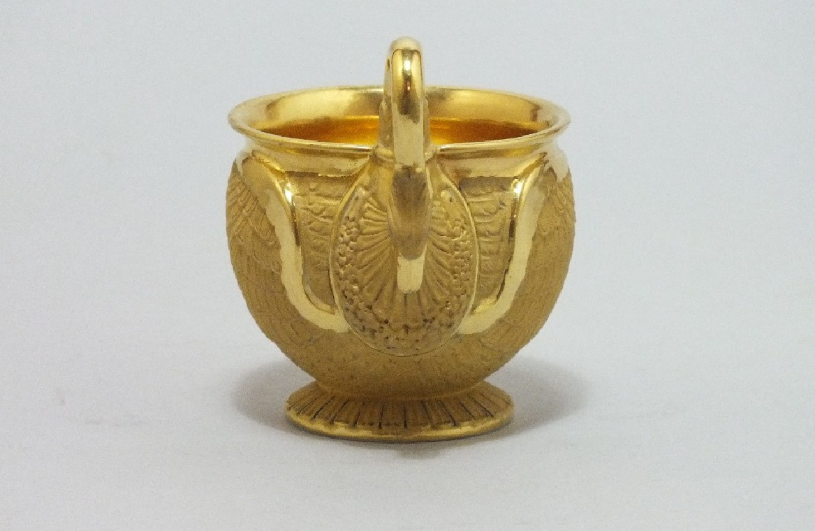 Paris - Tasse en forme de cygne - Époque Empire