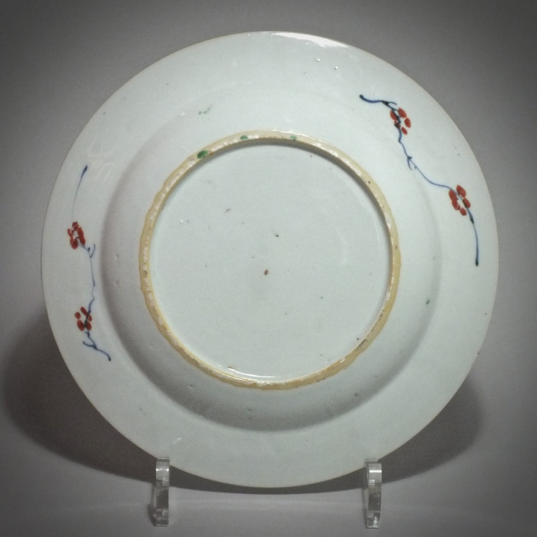 CHINA - enamels Plate "Doucai" - Yongzheng Period (1723-1735)