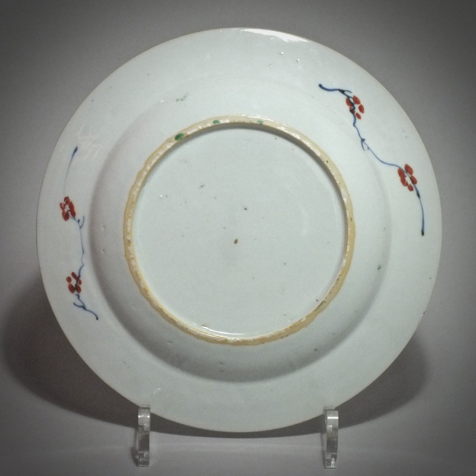 CHINA - enamels Plate "Doucai" - Yongzheng Period (1723-1735)