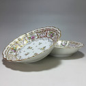 Bordeaux - Paire de Jattes en porcelaine - Manufacture des terres de Bordes - XVIIIe siècle