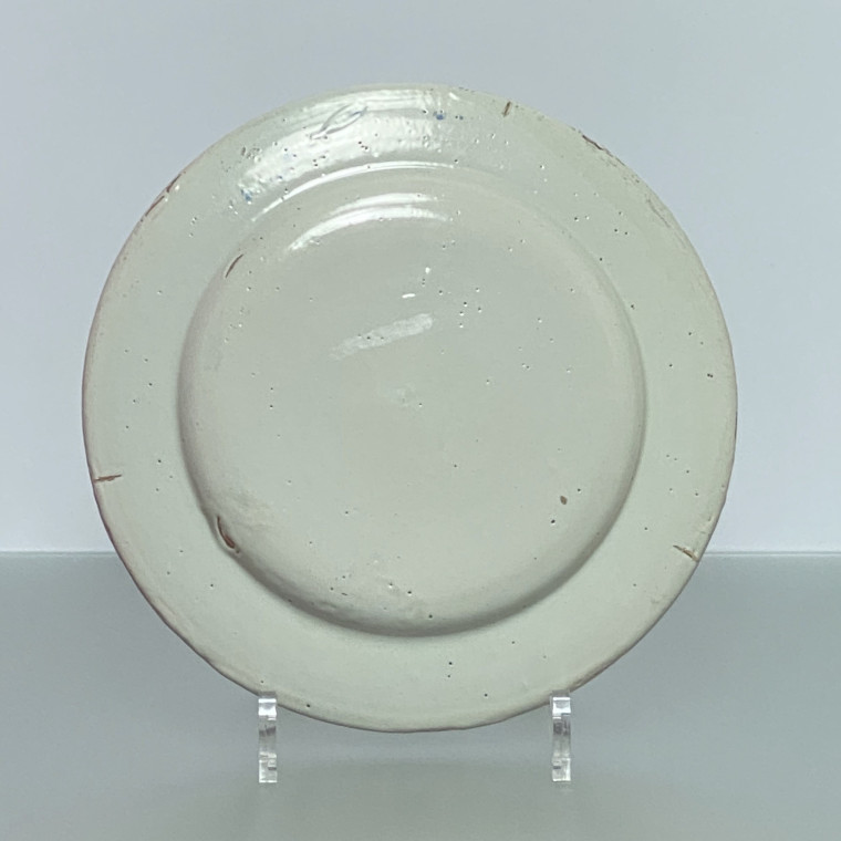 Saint jean du désert (Marseille) - Plate decorated with a shepherd -  Early eighteenth century